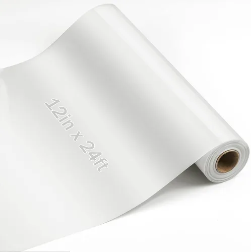 Miniatura 11 de Flasoo Rollos de vinilo de transferencia de calor, vinilo HTV para planchar de 12 pulgadas x 24 pies para camisas, compatible con todas las máquinas