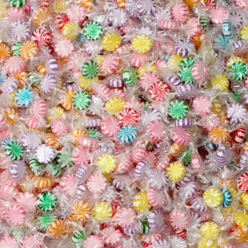 Miniatura 7 de Surtido de estrellas de frutas – 3 libras – Dulces de frutas molinete – Caramelo duro con sabor a fruta – Envueltos individualmente – Oficina