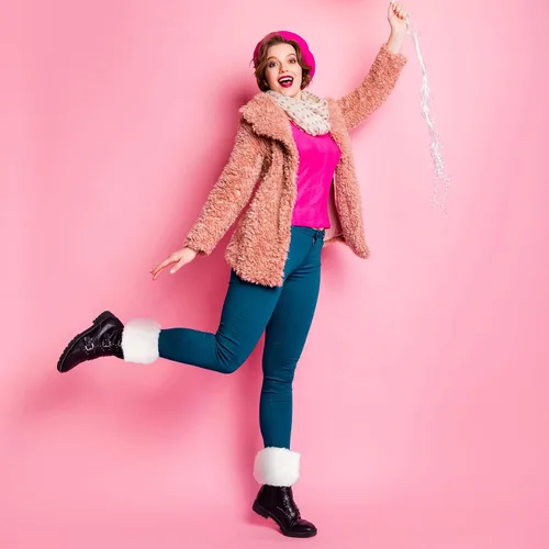 Miniatura 6 de Puños calentadores, de Simplicity, de invierno, para mujer, de piel sintética