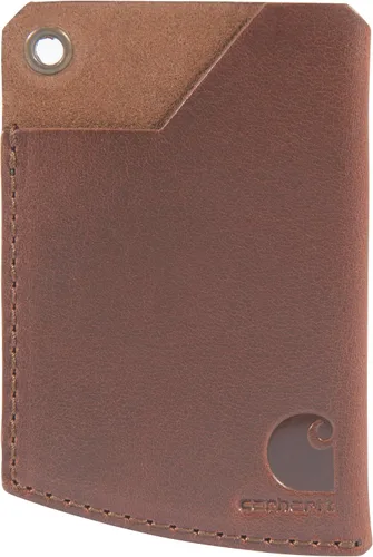 Miniatura 6 de Carhartt Carteras de cuero Craftsman para hombre, disponibles en varios estilos y colores, color negro (cuaderno)