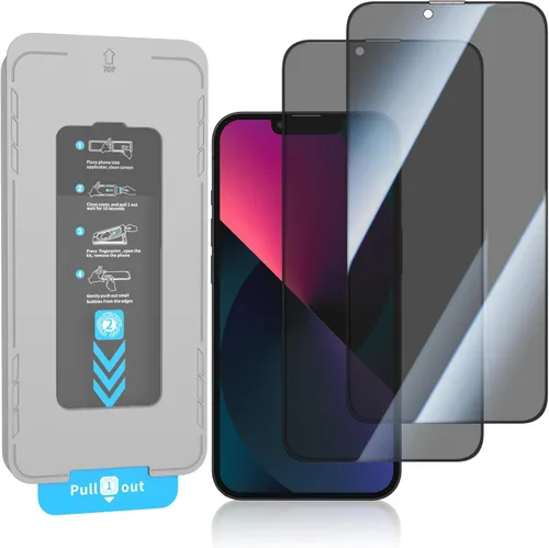 Miniatura 24 de KUZOOM Paquete de 2 protectores de pantalla HD para iPhone 17/16 Pro [6.3 pulgadas], alta definición claridad 9H+ vidrio templado, película