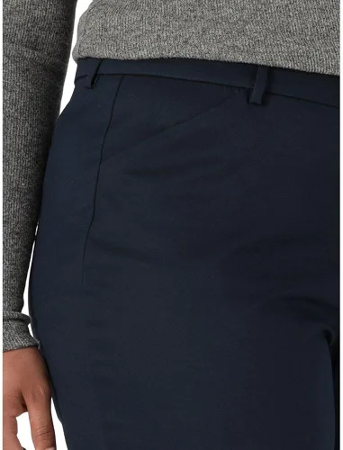 Miniatura 5 de Lee Pantalón de pierna recta sin arrugas para mujer, talla grande, sin arrugas