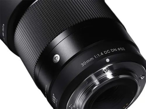 Miniatura 8 de Sigma lente de 30 mm F1.4 contemporáneo DC DN para Micro 4/3, color negro