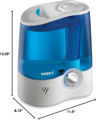 Miniatura 4 de Vicks Humidificador ultrasónico Humidificador de niebla fría para ayudar a aliviar los síntomas del resfriado y la gripe