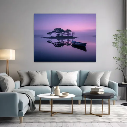 Miniatura 3 de VOCBAN Tree of Life Wall Art The Picture Artwork Canvas Prints Tree Pictures Poster Retro Artwork for Bedroom Living Room Home