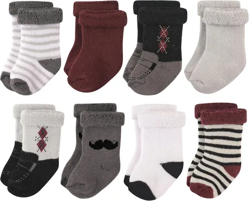 Miniatura 56 de Hudson Baby - Calcetines de algodón para bebés recién nacidos y Terry para niñas bebés