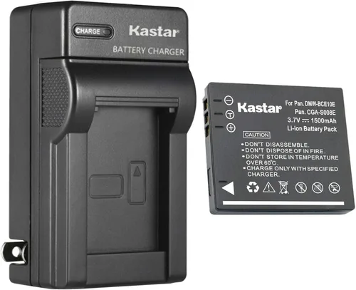 Miniatura 8 de Kastar Cargador de batería de pared AC para Panasonic CGA-S008 CGA-S008A, DMW-BCE10 DMW-BCE10E DMW-BCE10PP, VW-VBJ10 VW-VBJ10E-K VW-VBJ10PP1K