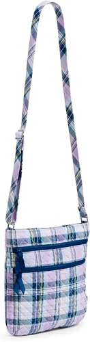 Miniatura 3 de Vera Bradley Bolso cruzado hipster de algodón con triple cremallera para mujer