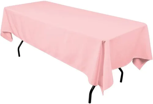 Miniatura 14 de Mantel de plástico negro azabache, 54 x 108 pulgadas (1 unidad), elegante esencial para eventos, perfecto para fiestas, bodas y ocasiones especiales