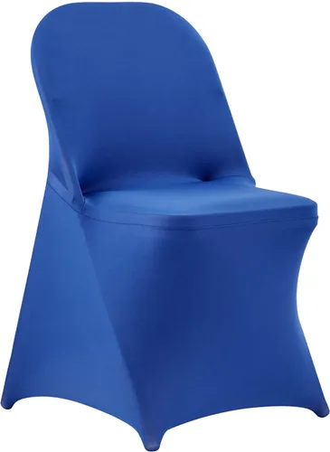 Miniatura 176 de VEVOR 150 fundas blancas para sillas de poliéster y elastano, fundas elásticas para bodas, fiestas, comedor, banquetes, sin pinzas, 150