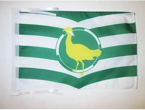 Miniatura 367 de Bandera de México AZ FLAG, 45.7 x 30.5 cm, con cordones - Pequeñas banderas mexicanas de 30 x 45 cm - Bandera de 45.7 x 30.5 cm