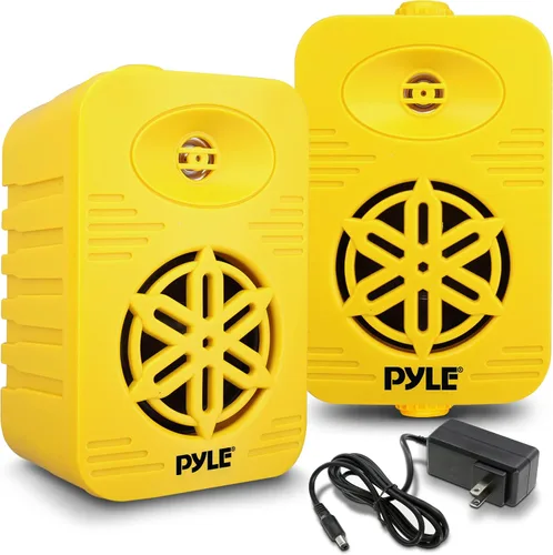 Miniatura 10 de PyleUsa Par de altavoces Bluetooth para interiores y exteriores, 500 W, doble impermeable, 5.25 pulgadas, sistema de altavoces de rango completo