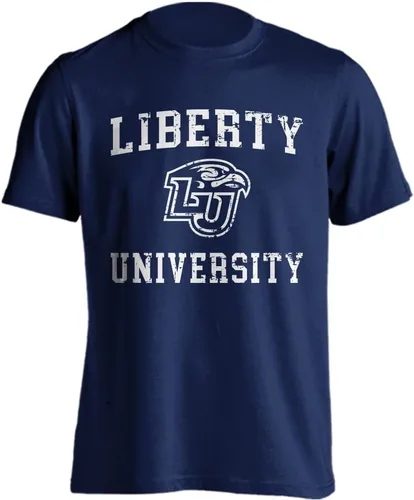 Miniatura 54 de Sport Your Gear NCAA Camiseta de manga corta retro con licencia oficial de aspecto desgastado para el día del juego, camiseta de espíritu deportivo
