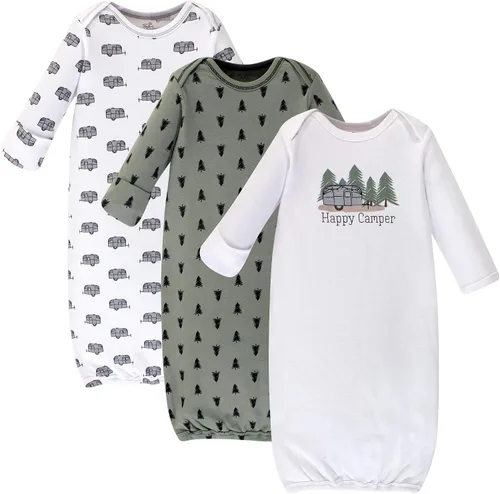 Miniatura 38 de Touched by Nature - Camisones unisex de algodón orgánico para bebé