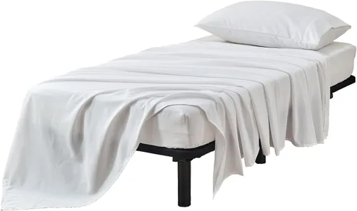 Miniatura 31 de Kingnex Sábanas de sofá cama individual para sofá cama extraíble de 36 x 72 pulgadas, microfibra suave de doble cepillado 1800, 3 piezas incluyen 1