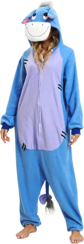 Miniatura 6 de NAITOKE Pijama de animal para adultos, disfraz de Halloween, cosplay