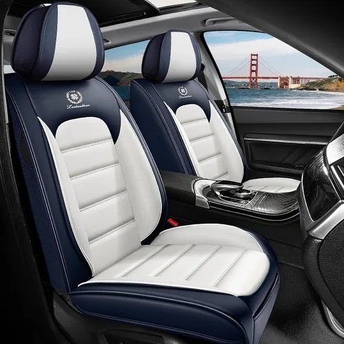 Miniatura 8 de Funda de cuero de 2 asientos para Mazda CX-3 CX-30 CX-5 CX-50 MX-30, antideslizante, impermeable, resistente al desgaste, funda universal