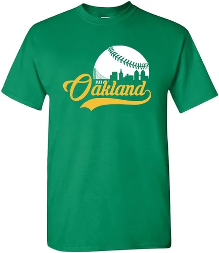 Miniatura 37 de Xtreme Apparrel Cityscape Skyline - Camiseta para hombre para fanáticos del béisbol Miami - Camisa negra