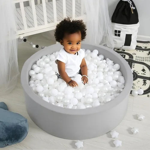 Miniatura 4 de GOGOSO Pelotas de Piscina de Pelotas para Niños Pequeños, Pelotas de Juego de Plástico para Bebés, Pelotas Suaves de Colores Pastel para Niños No