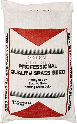 Burlingham Seeds GT Sun&Shade Mix 40% Ryegrass perenne 30% Kentucky Bluegrass 30% Festuca roja rastrera de calidad profesional, 50 libras (10,000