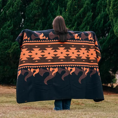 Miniatura 23 de ACUSHLA Manta de Campamento de Lana Merino - Manta Cálida Gruesa Lavable Grande para Dormir al Aire Libre Camping para Todo Clima, Gris Azteca 79X63