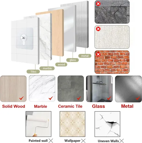 Miniatura 7 de 14 Piezas de Percheros para Fotos Sin Clavos, Percheros de Pared Sin Clavos, Ganchos Adhesivos de Pared Comando para Colgar Fotos Adecuados