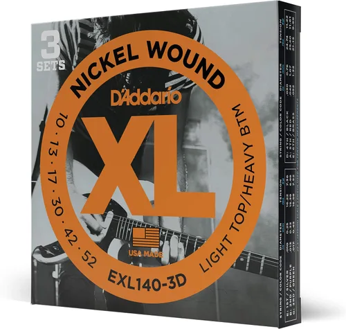 Miniatura 22 de D'Addario XL EXL115-10P - Cuerdas de níquel para guitarra eléctrica de 6 cuerdas, entonación perfecta, sensación consistente, durabilidad fiable
