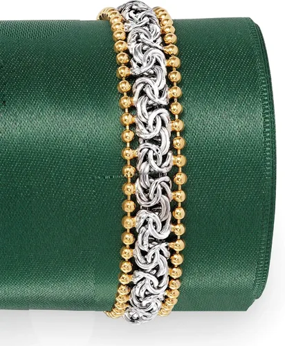 Miniatura 3 de Ross-Simons Byzantine Beaded-Edge Bracelet