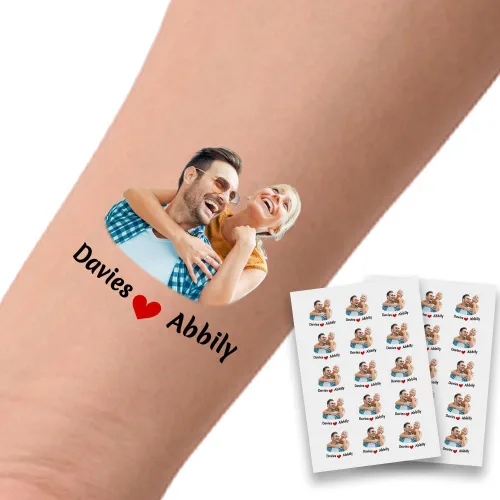 Miniatura 10 de Tatuajes temporales personalizados para fiestas, tatuajes divertidos de cerveza, regalo de cumpleaños para adultos, amigas, mujeres y hombres