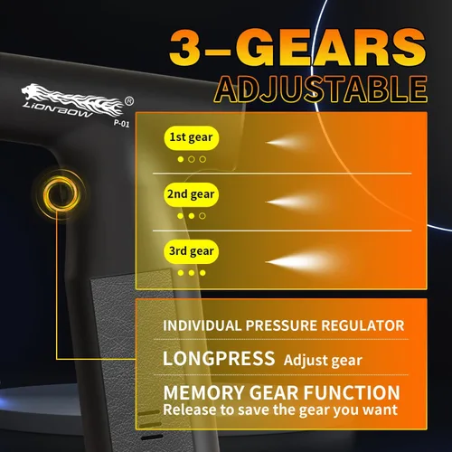 Miniatura 4 de Pistola pulverizadora de pintura eléctrica LIONBOW, pistola pulverizadora de aerógrafo inalámbrica portátil de mano para pintar coches, gabinete