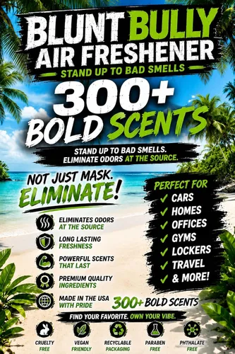 Miniatura 3 de Ambientador Blunt Bully (regalo de Dios) en aerosol ambientador a base de aceite de alta calidad. Aroma de larga duración para habitación, baño