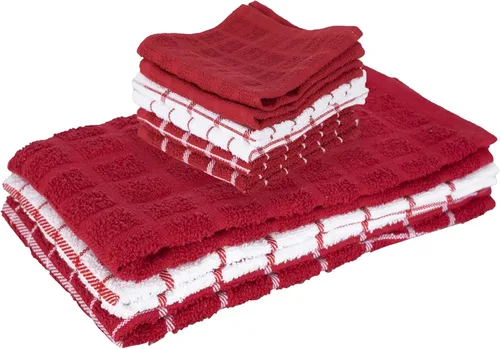 Miniatura 21 de Ritz Juego de paños de cocina a cuadros: altamente absorbente y súper suave - 100% algodón, paños de limpieza de cocina duraderos para limpiar mesas