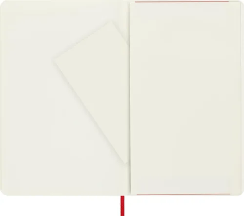 Miniatura 7 de Moleskine - Cuaderno clásico, tapa suave, grande (5 x 8.25 pulgadas), liso/en blanco, rojo escarlata, 192 páginas