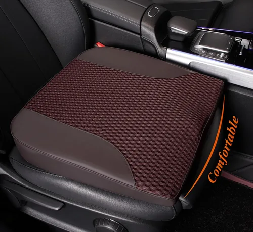 Miniatura 16 de kingphenix Cojín de asiento de automóvil – Almohadilla de espuma viscoelástica para comodidad de conducción – Aumenta la altura y alivia el coxis
