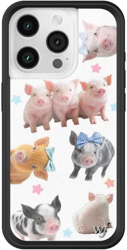Miniatura 47 de Wildflower - Fundas compatibles con Apple iPhone 15 Pro Protector de goma negro, certificado de prueba de caída de 4 pies, propiedad de mujeres
