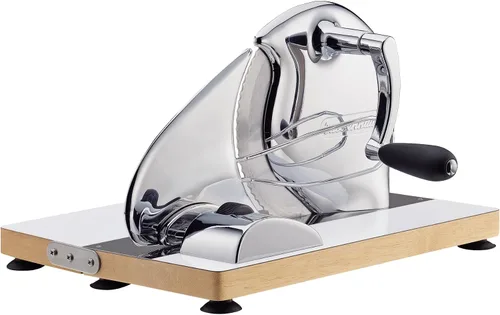 Miniatura 8 de Zassenhaus Rebanadora de pan ajustable clásica original para rebanadas uniformes, rebanadora de pan para pan casero, cortador de masa madre con hoja