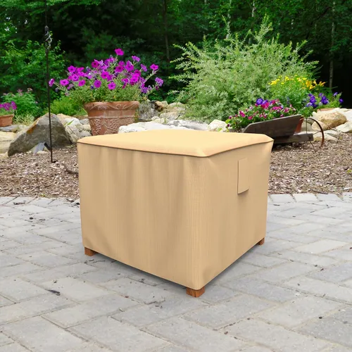 Miniatura 3 de EmpirePatio Select - Funda cuadrada para mesa de patio/otomana, tamaño pequeño