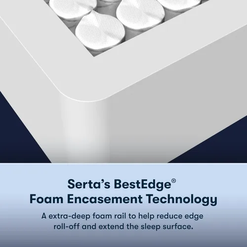Miniatura 8 de Serta Perfect Sleeper Enhanced - Colchón Twin de 12 pulgadas - Firme, Espuma Viscoelástica de Gel Refrigerante, Resortes Interiores de Bolsillo