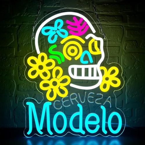 Miniatura 7 de Letrero de neón de barra para decoración de pared, barra de luz de neón para hombre, cueva, regulable, LED, letrero de negocios, adecuado para B-Rojo