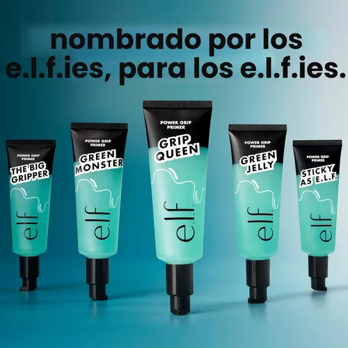 Miniatura 4 de e.l.f. Power Grip Primer Jumbo, prebase en gel hidratante para el rostro para suavizar la piel y fijar el maquillaje, hidrata y prepara, 2.5 oz