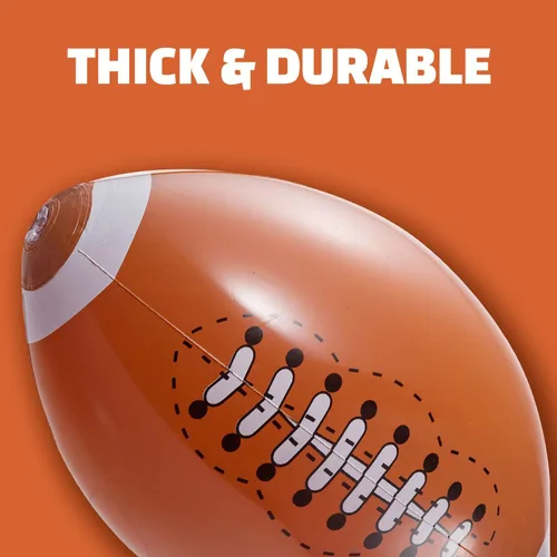 Miniatura 3 de Bedwina Paquete de 12 balones inflables de 16 pulgadas para decoraciones de fiestas de fútbol y recuerdos de fiesta, pelotas de playa con temática