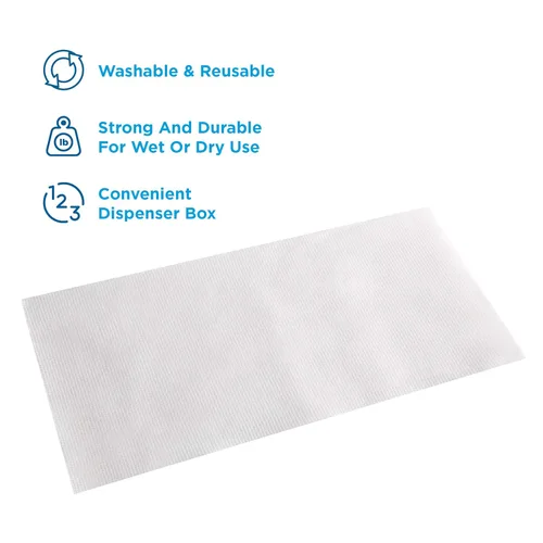 Miniatura 2 de Dixie H700 - Toalla desechable para servicio de alimentos de GP PRO (Georgia-Pacific), 29426, color blanco, 150 limpiaparabrisas/caja