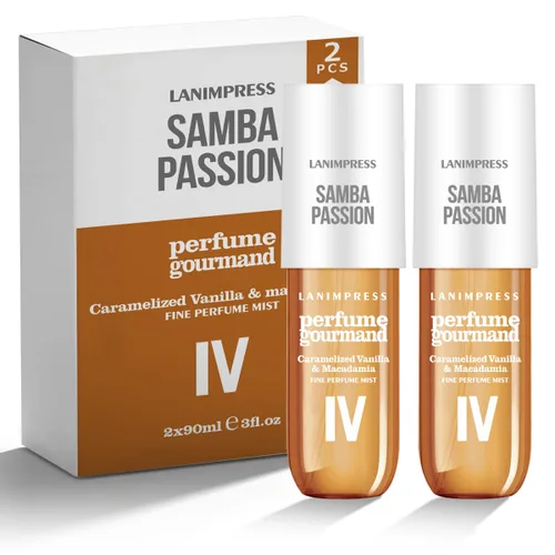 Miniatura 15 de Perfume - No.1, spray corporal para mujeres (perfume de perfume) fragancia para cabello y cuerpo (sol irresistible) vainilla gourmet Tune