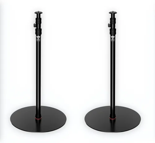 Miniatura 7 de IFOOTAGE Monopod de base redonda RB-A200, huella pequeña, Max.payload10KG, estructura estable de aleación de aluminio, altura 10.6 "/27 cm~ 22.05