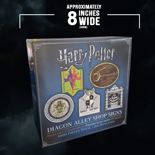Miniatura 4 de The Noble Collection Harry Potter Diagon Alley Shop Signs Puzzle
