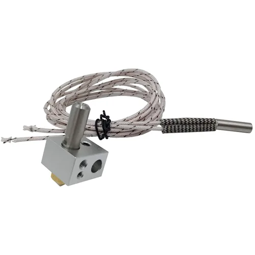 Miniatura 2 de MK10 Hotend Kit y calentador de cartucho de cerámica de 24 V 50 W para impresora 3D extrusora accesorios mejorados