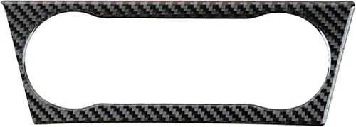 Miniatura 2 de x xotic tech Interruptor de control de aire acondicionado, marco de fibra de carbono real, compatible con Mercedes Benz A180 CLA180 CLA200 CLA250