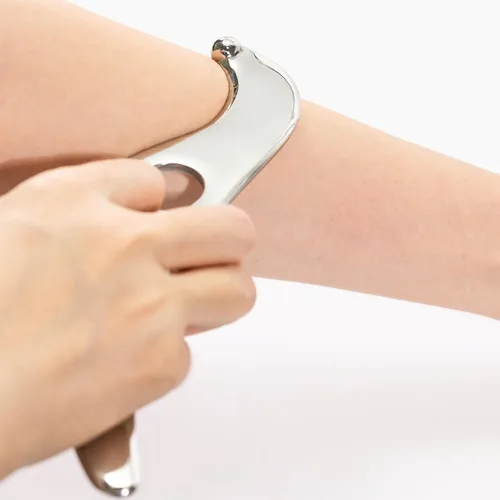 Miniatura 5 de IASTM Tool Gua Sha - Juego de 6 raspadores musculares de acero inoxidable para terapia de tejidos blandos y reducir brazos, piernas, espalda