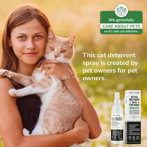 Miniatura 3 de Spray disuasorio para gatos, 100% natural, repelente de gatos, para marcas de orina y arañazos, ecológico, seguro de usar alrededor de niños