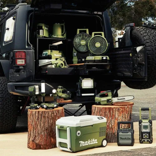 Miniatura 7 de Makita ADMP180ZX Outdoor Adventure™ 18V LXT® Inflador, solo herramienta verde (camo green)